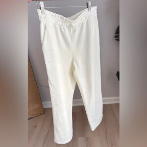 Lululemon Cream Jogger Pants size  8